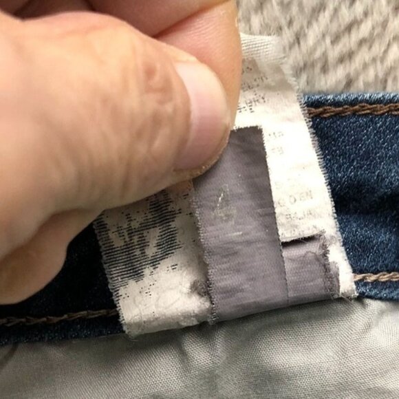 Riders By Lee Women's Capri Jeans 40x20 Measured Midrise Casual Relaxed - Picture 15 of 16